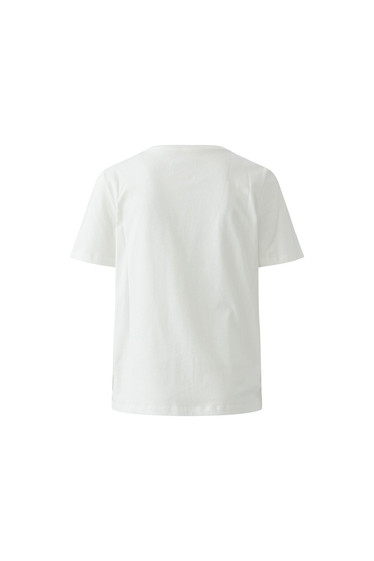 Oui Gardenia Lady Print Sequin T-Shirt