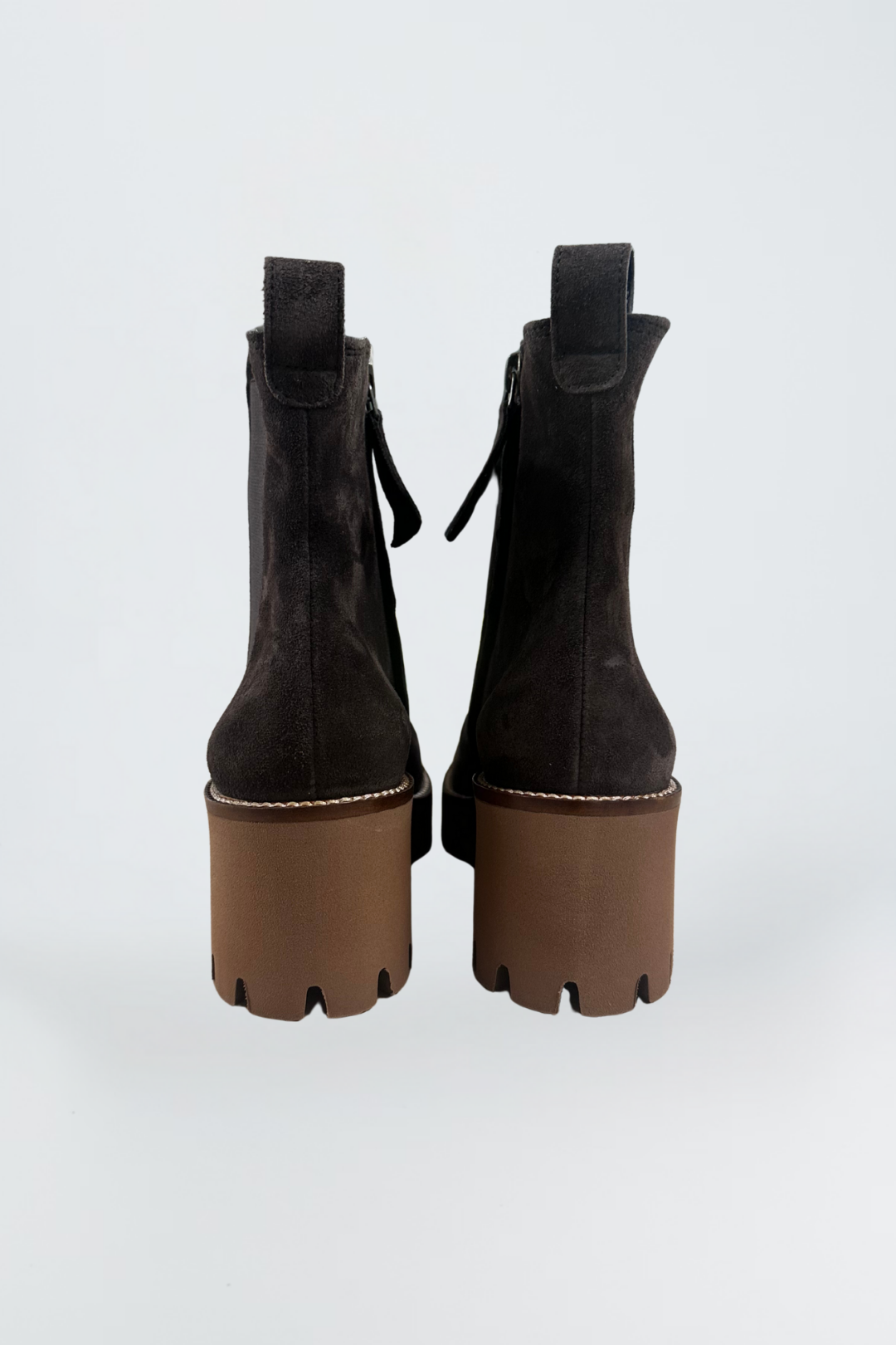 Paul Green Mocca Soft Suede Platform Boot