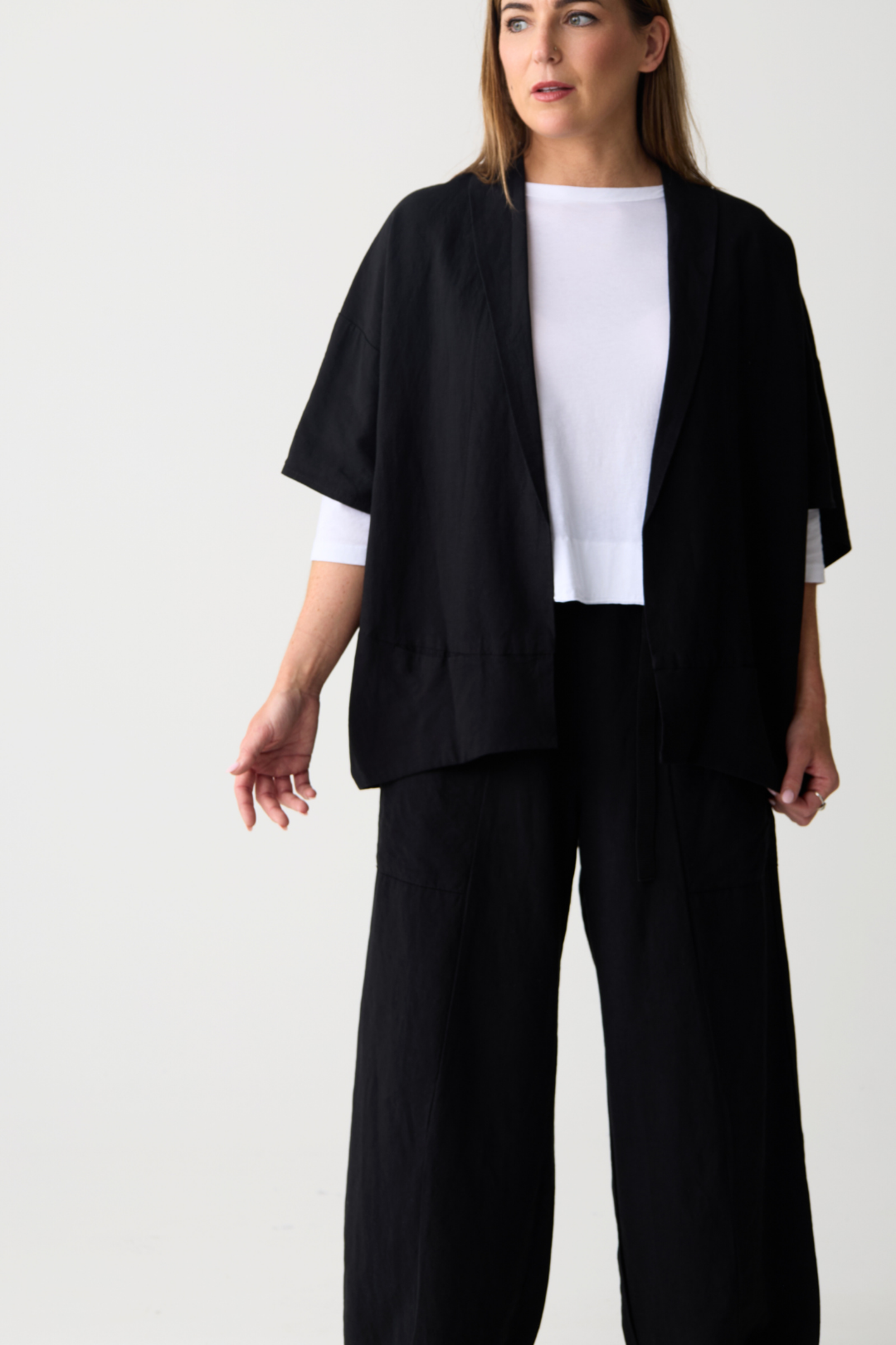 Lurdes Bergada Black Batwing Jacket
