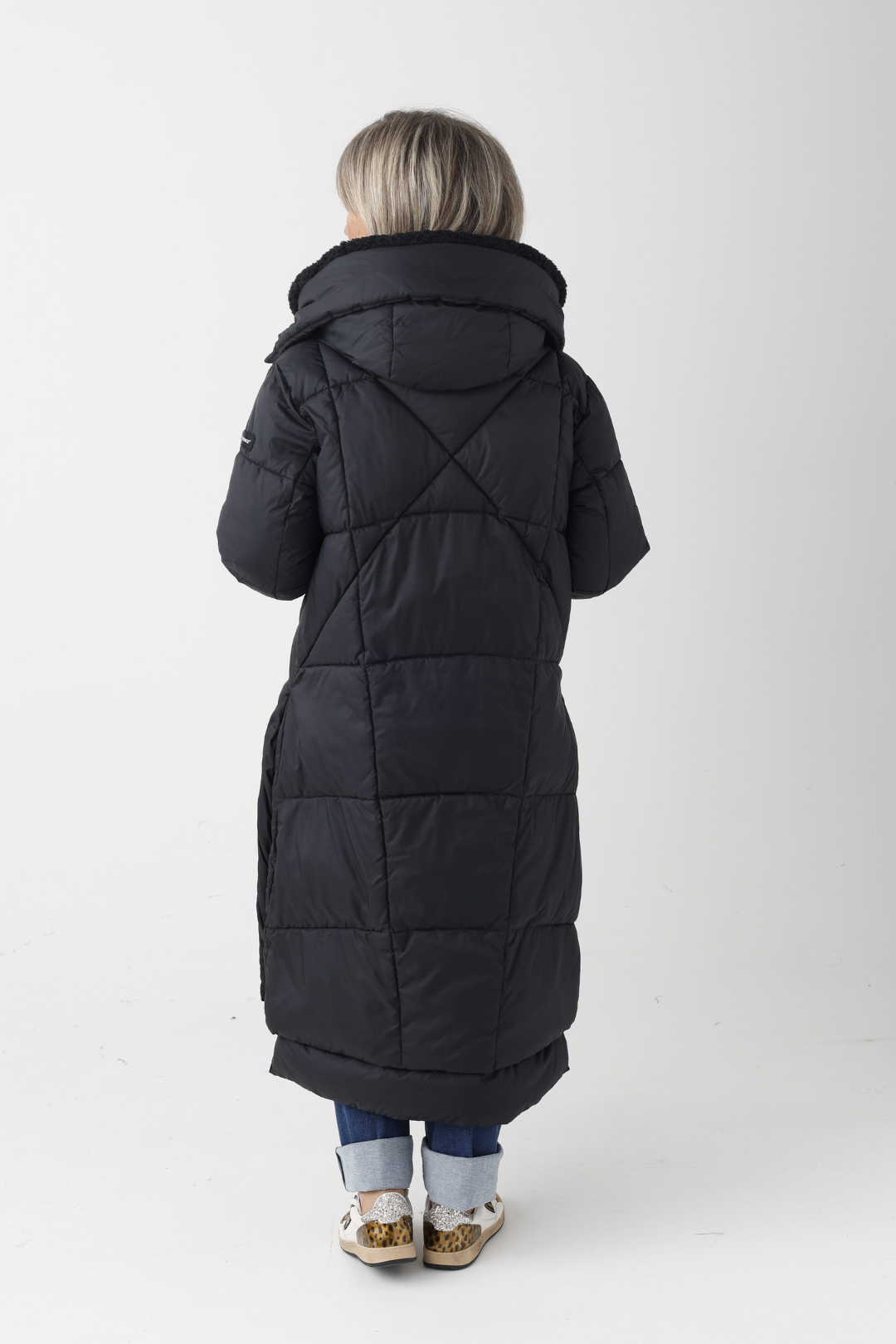 FF Black Thermolite Padded Coat