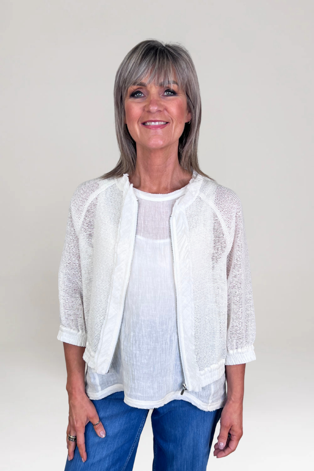 el2 Antique White Jacket