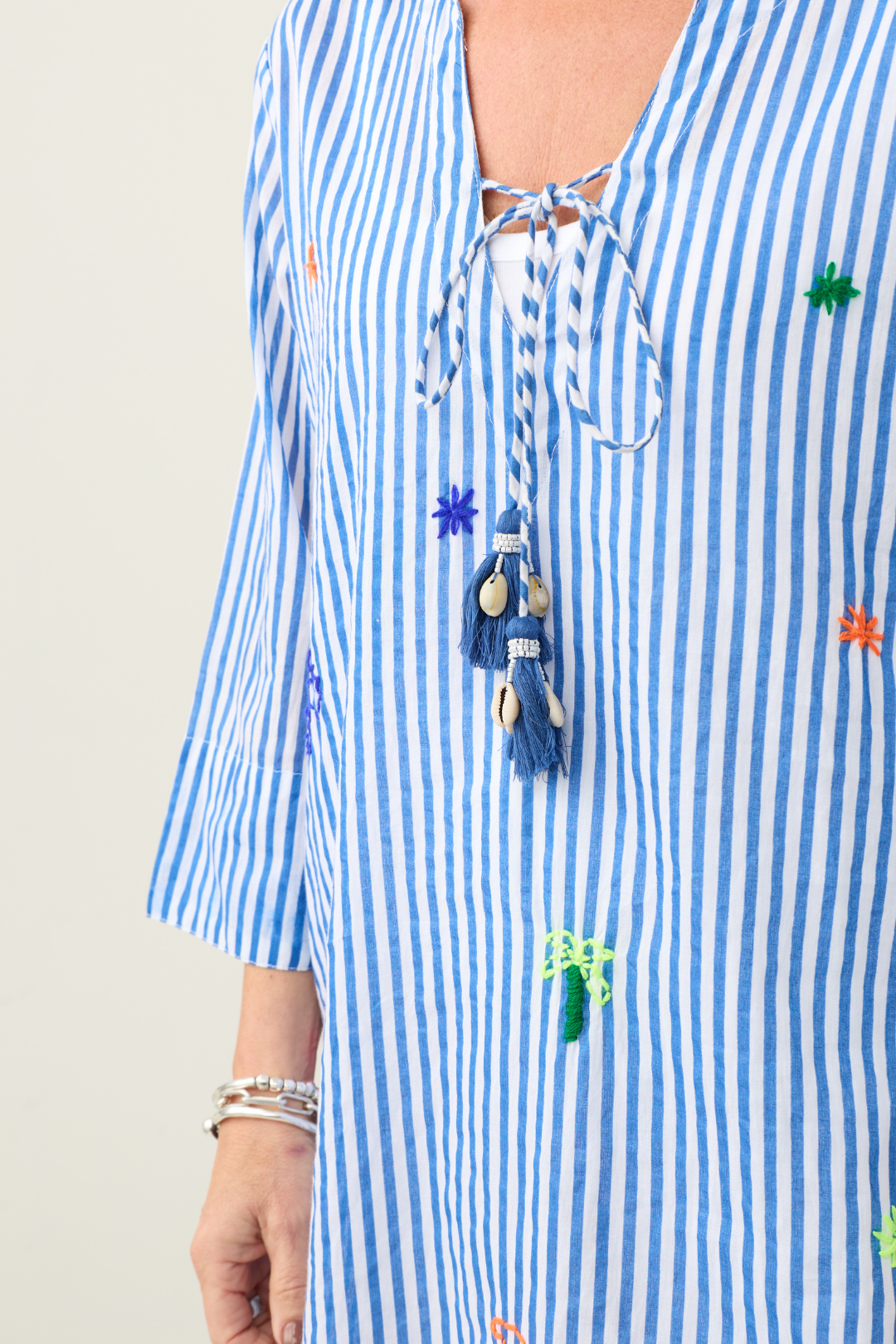 Palme Blue Stripe/ Rainbow Tunic