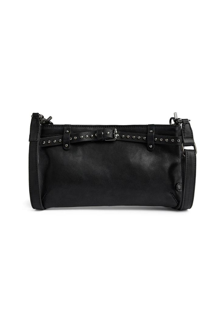 Depeche Black (Nero) Clutch Bag w/Studs
