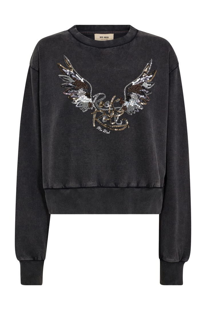 Mos Mosh Cosette Phantom Deco Sweatshirt