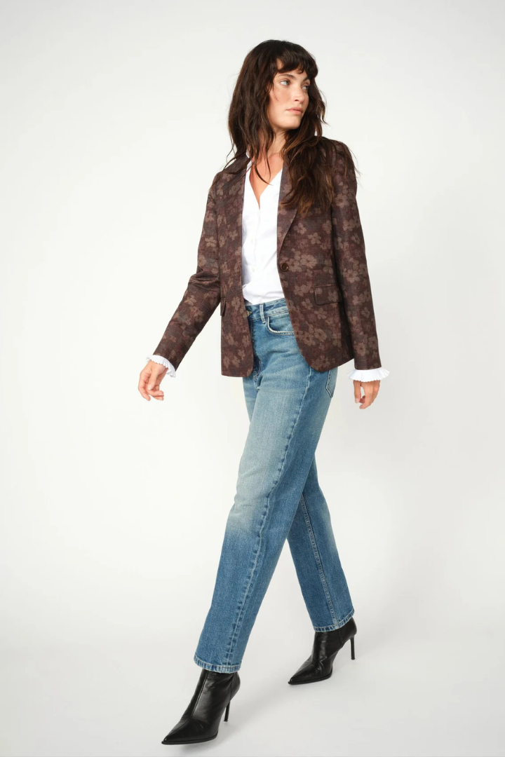 Mos Mosh Rachel Vintage Blue Ankle Jeans