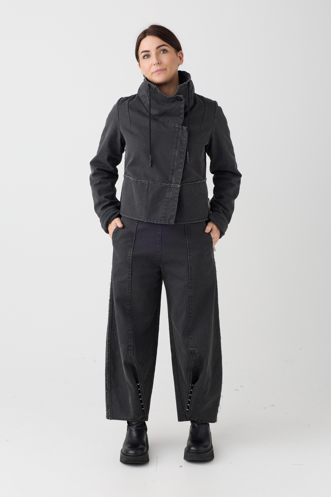 Lurdes Bergada Grey Jacket 220
