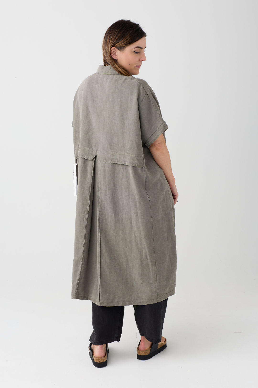 Lurdes Bergada Moss Sleeveless Trench 010