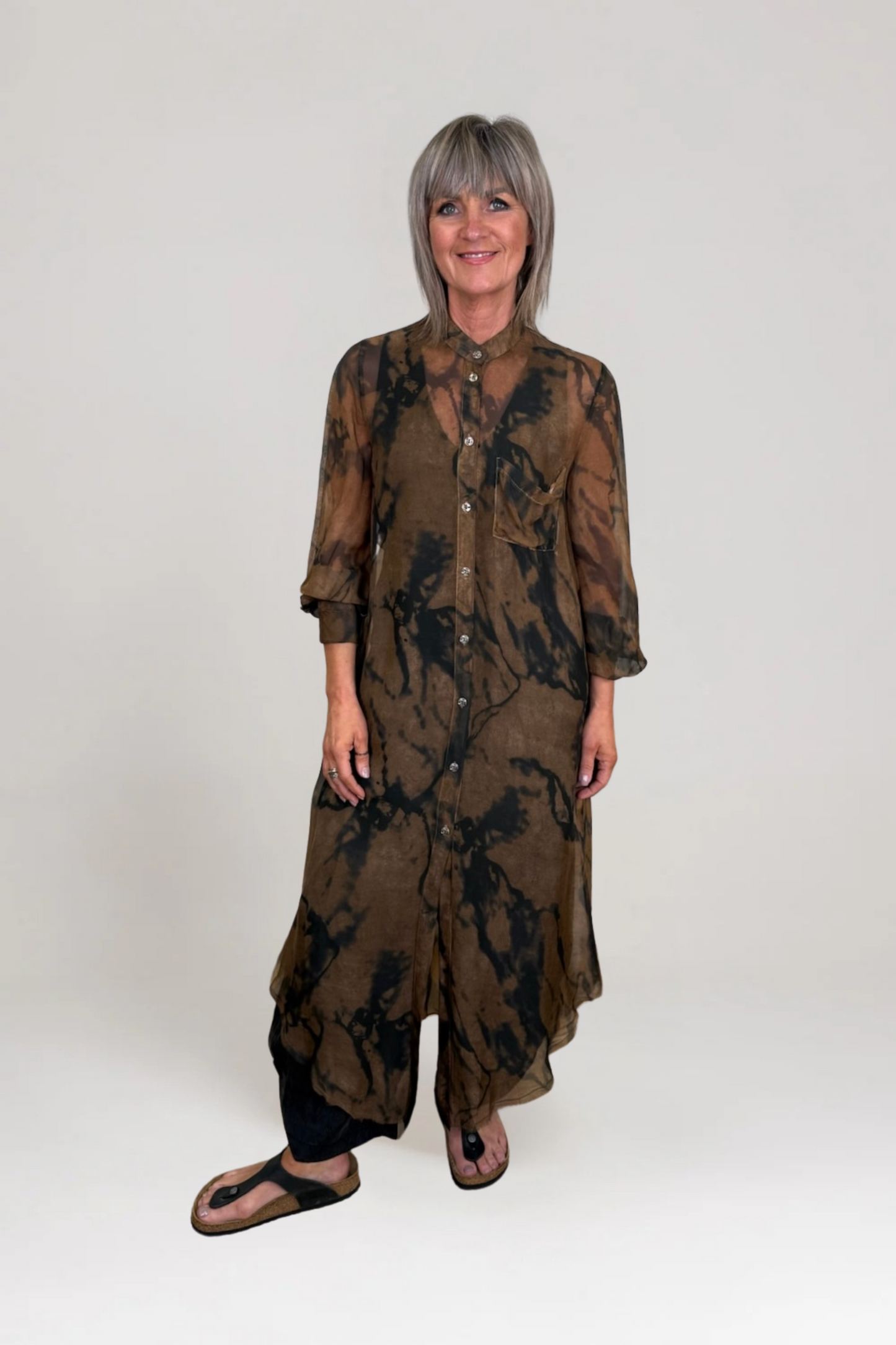 Sanctamuerte Cinnamon Overshirt