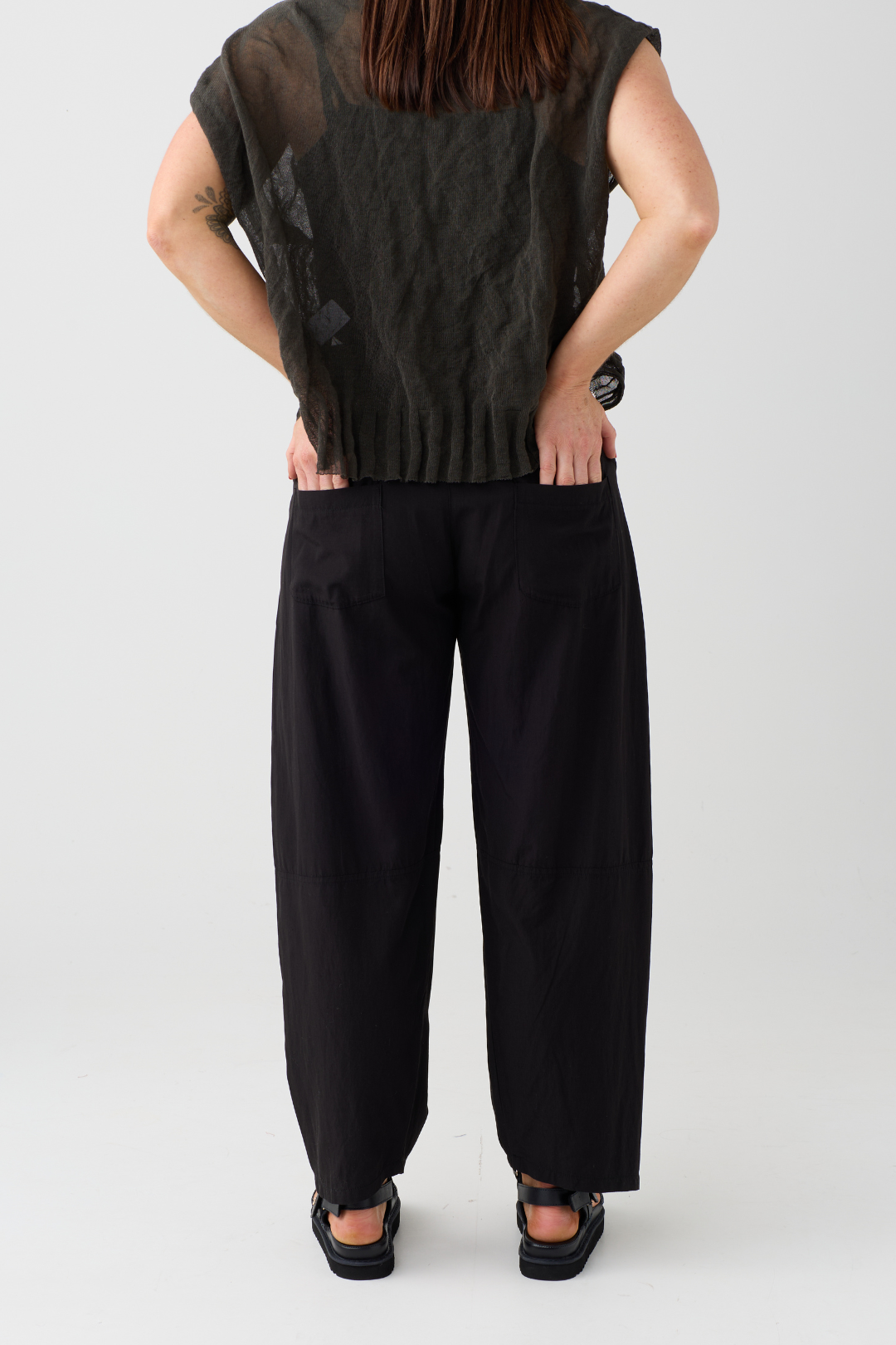 Lurdes Bergada Black Trousers 440