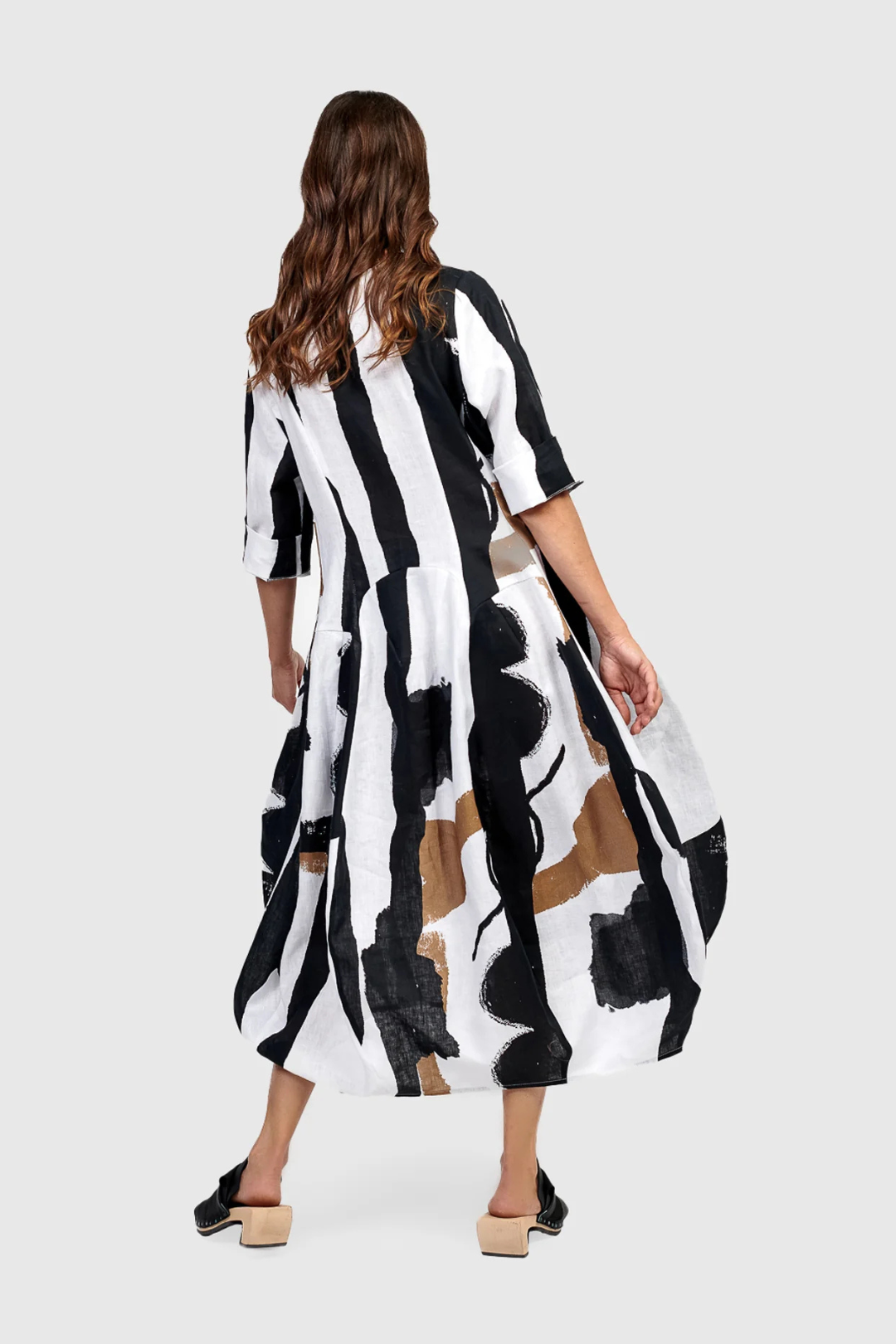 URBAN Zebra Print Relaxed Dress