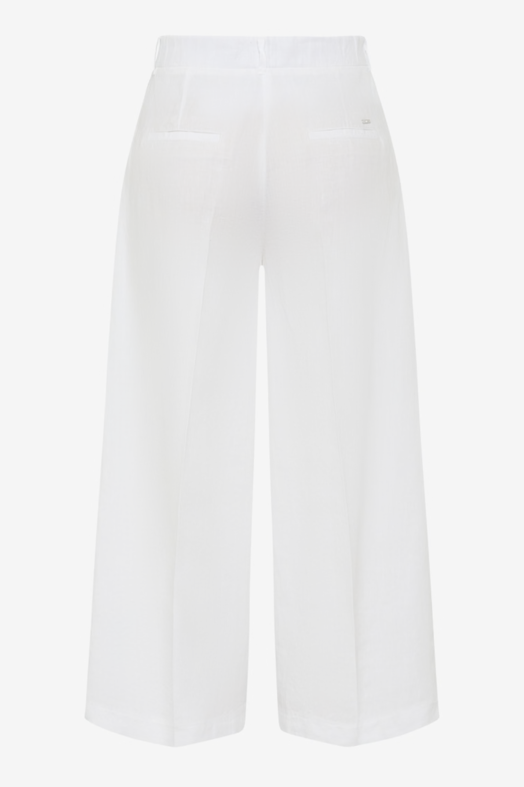 Brax Melli White Linen Wide Culotte