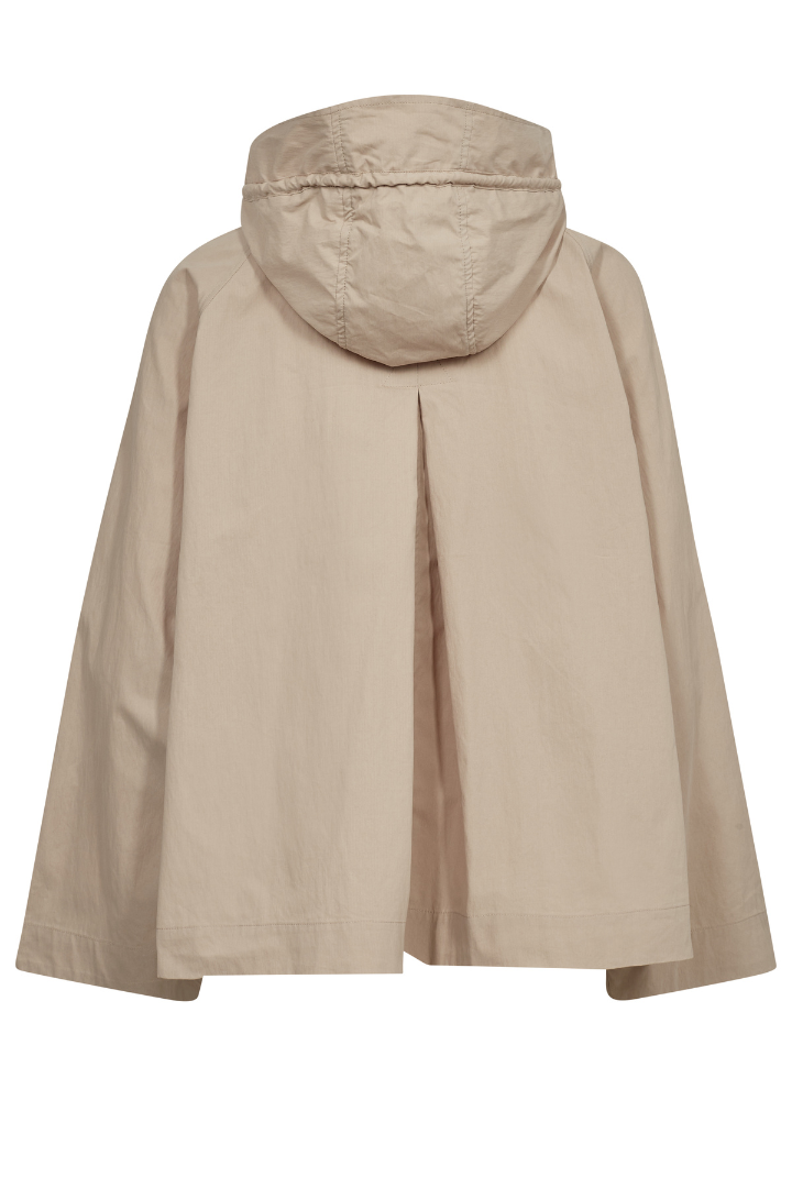 Mos Mosh Sheena Feather Gray Short Jacket