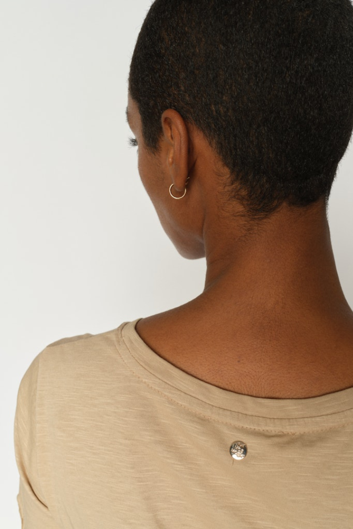 Mos Mosh Romi Twill Gethi Glam T-Shirt