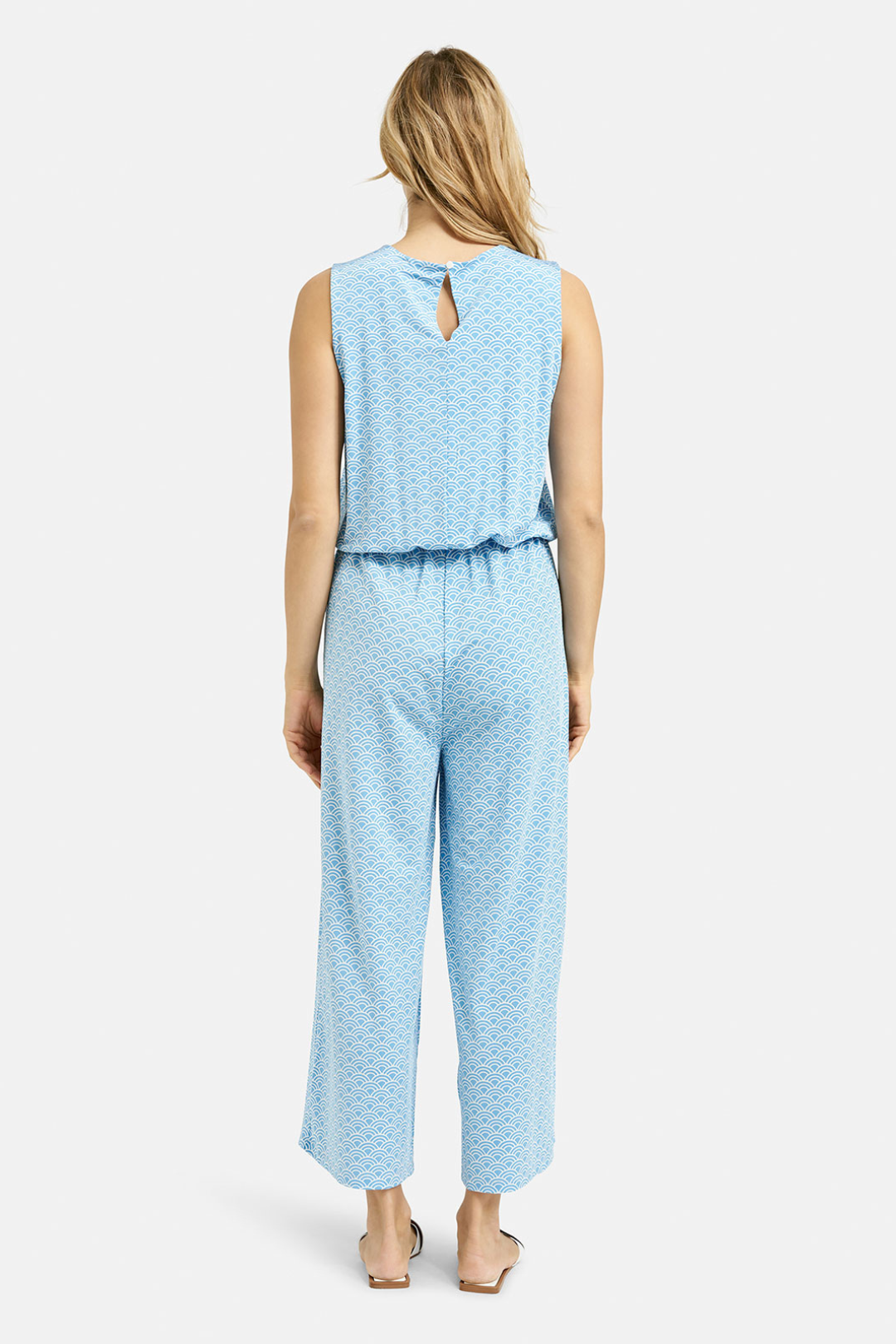 Milano Ibiza Blue Print Jumpsuit