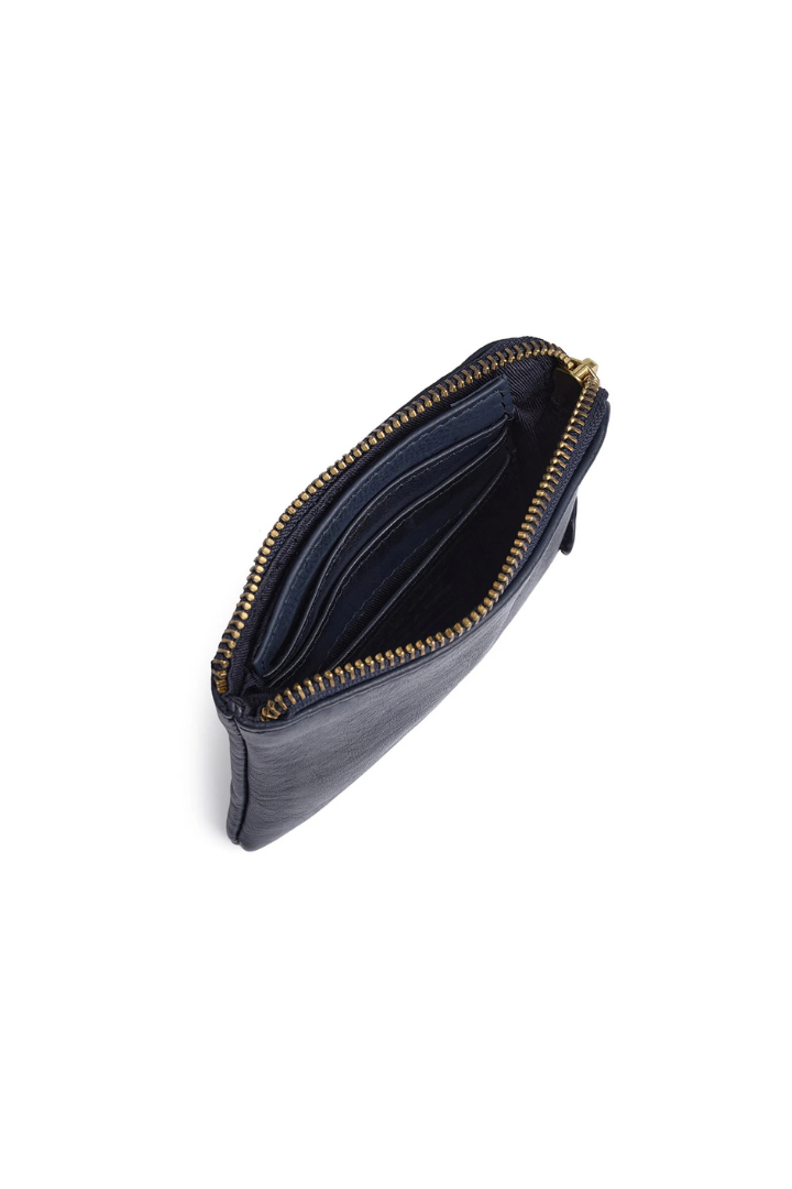 Depeche Midnight Blue Soft Leather Purse