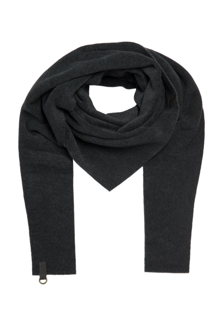 HS Soft Black Triangle Scarf 4051