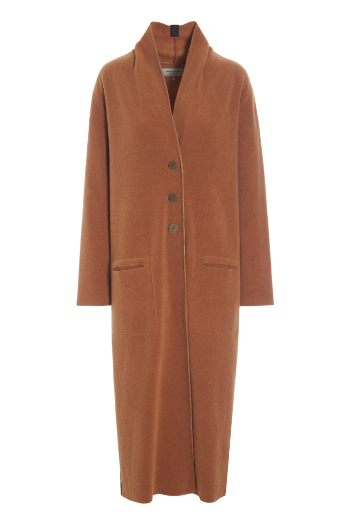 HS Rust Long Cardigan 7162