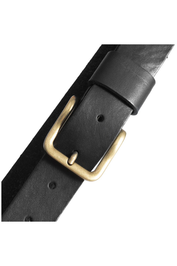 Depeche Black/Brass Jeans Belt