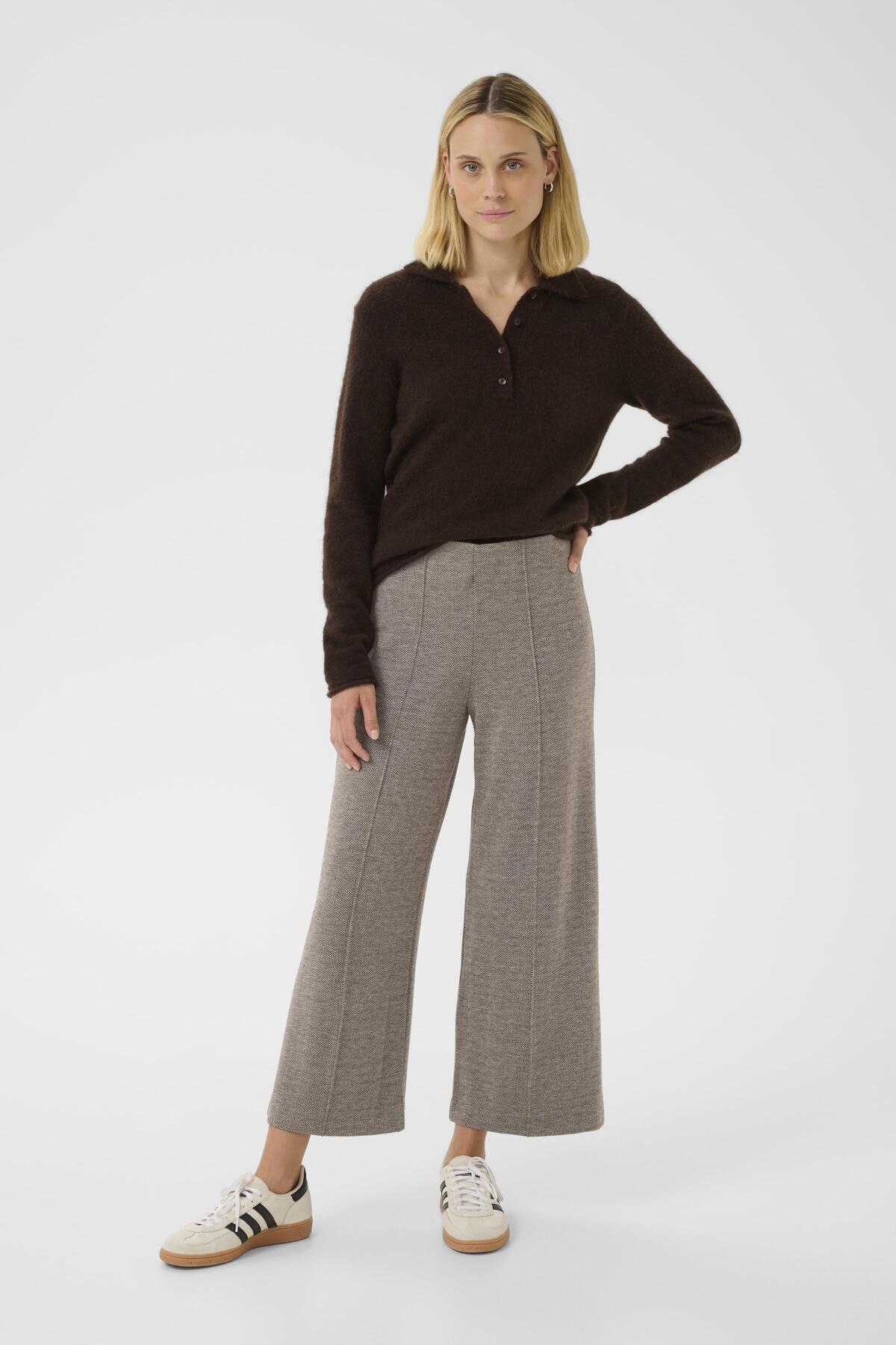 Part Two Ilisan Garnache Herringbone Trouser