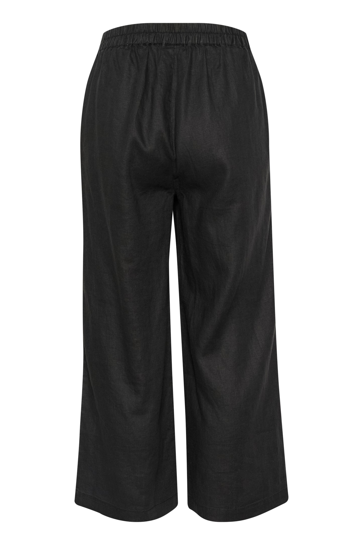 Part Two Petrines Black Linen Trousers