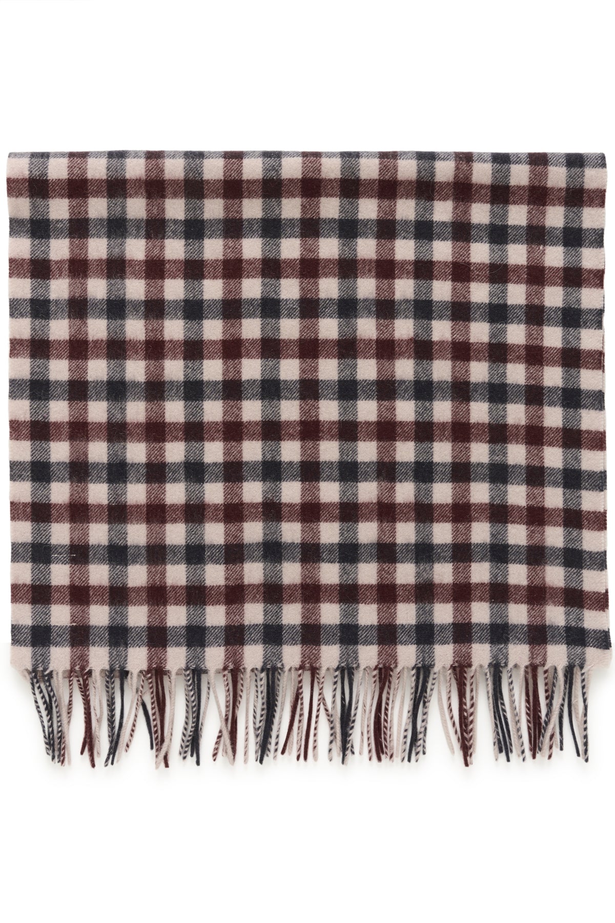 Part Two Kitha Tawny Port Check Scarf