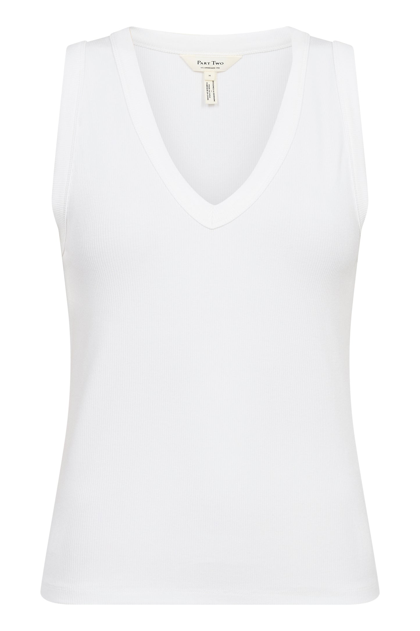 Part Two Nikkia Bright White Vest Top