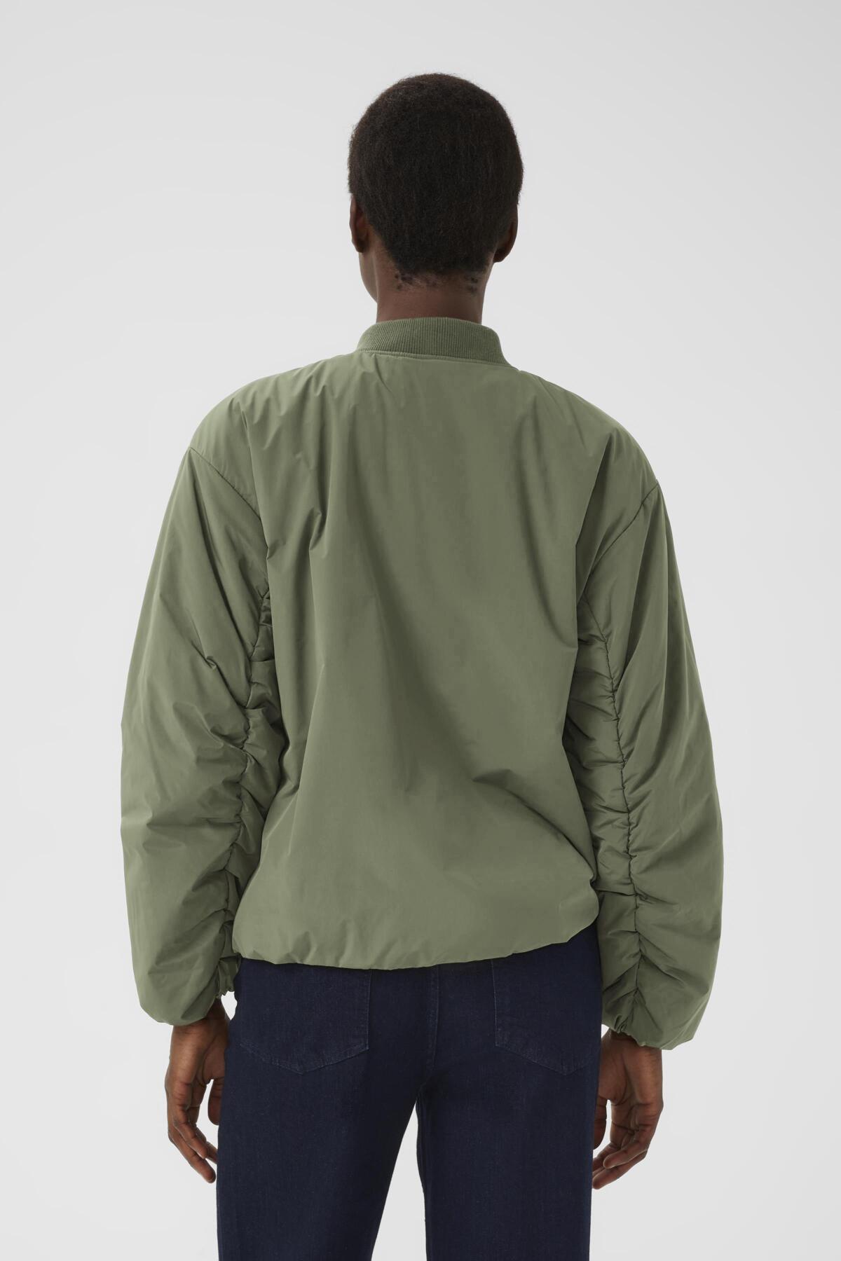 Part Two Sari Grape Leaf Zip Up Jacket