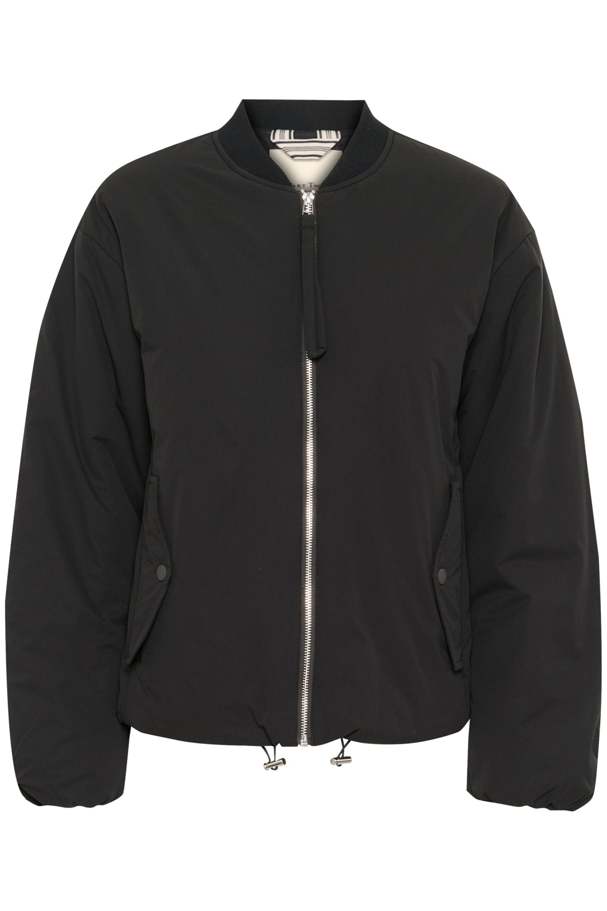 Part Two Sari Black Zip Up Jacket