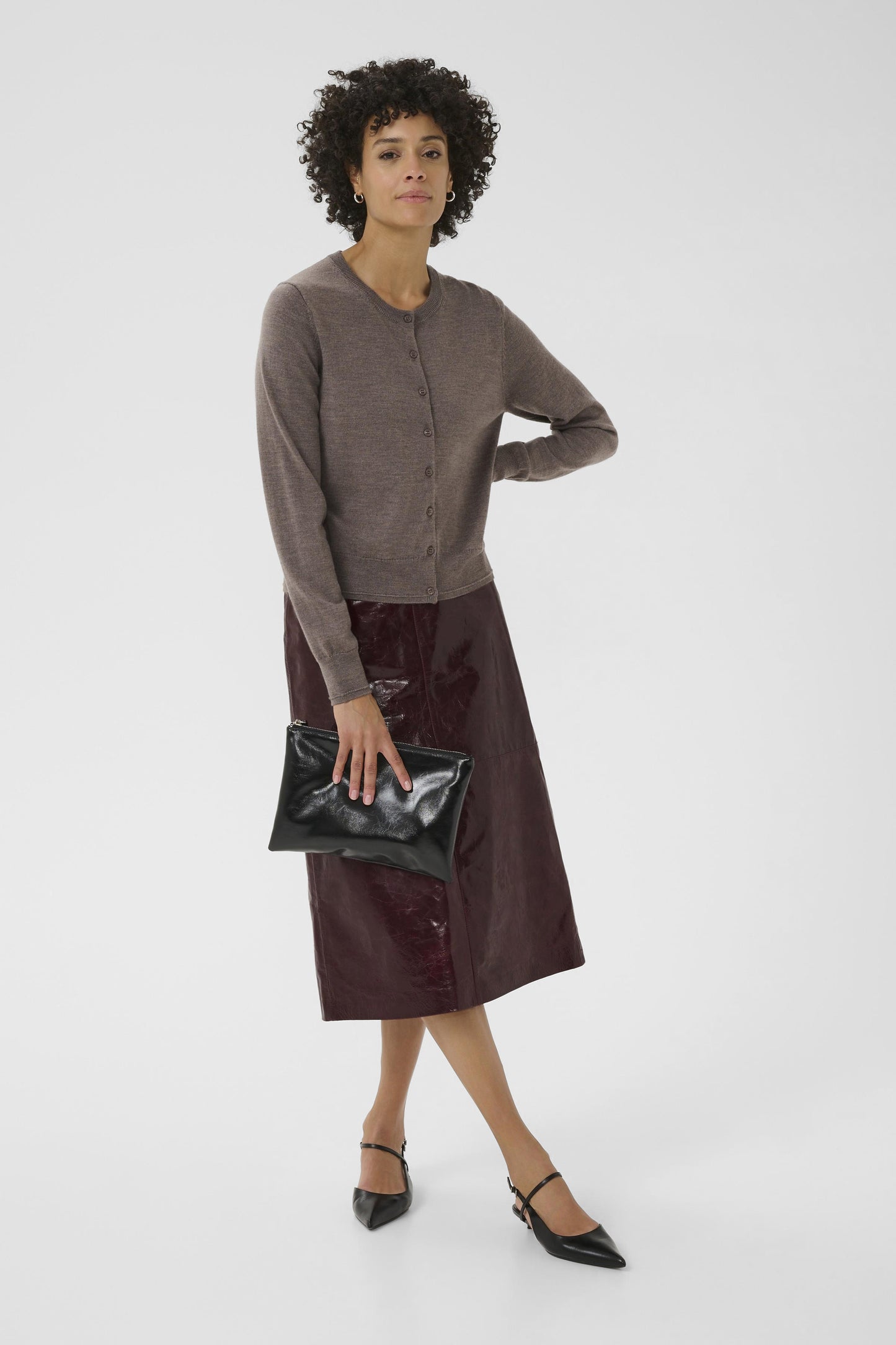 Part Two Noelani Falcon Melange Cardigan
