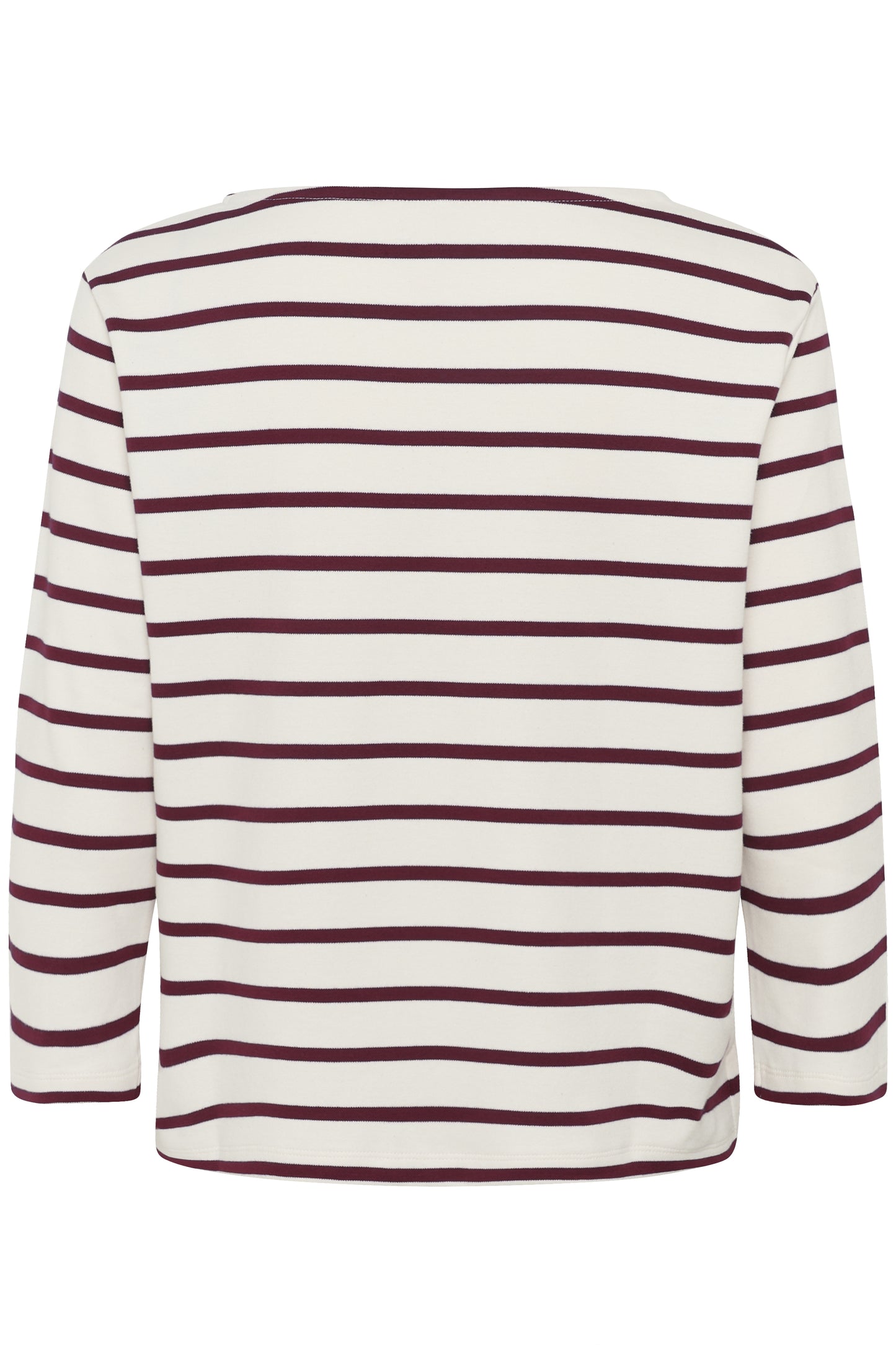 Part Two Nela Tawny Port Stripe LS T-Shirt