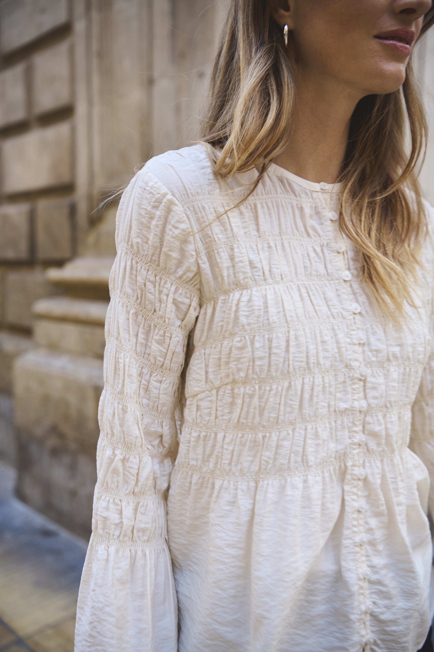 Part Two Siffe Eggnog Blouse