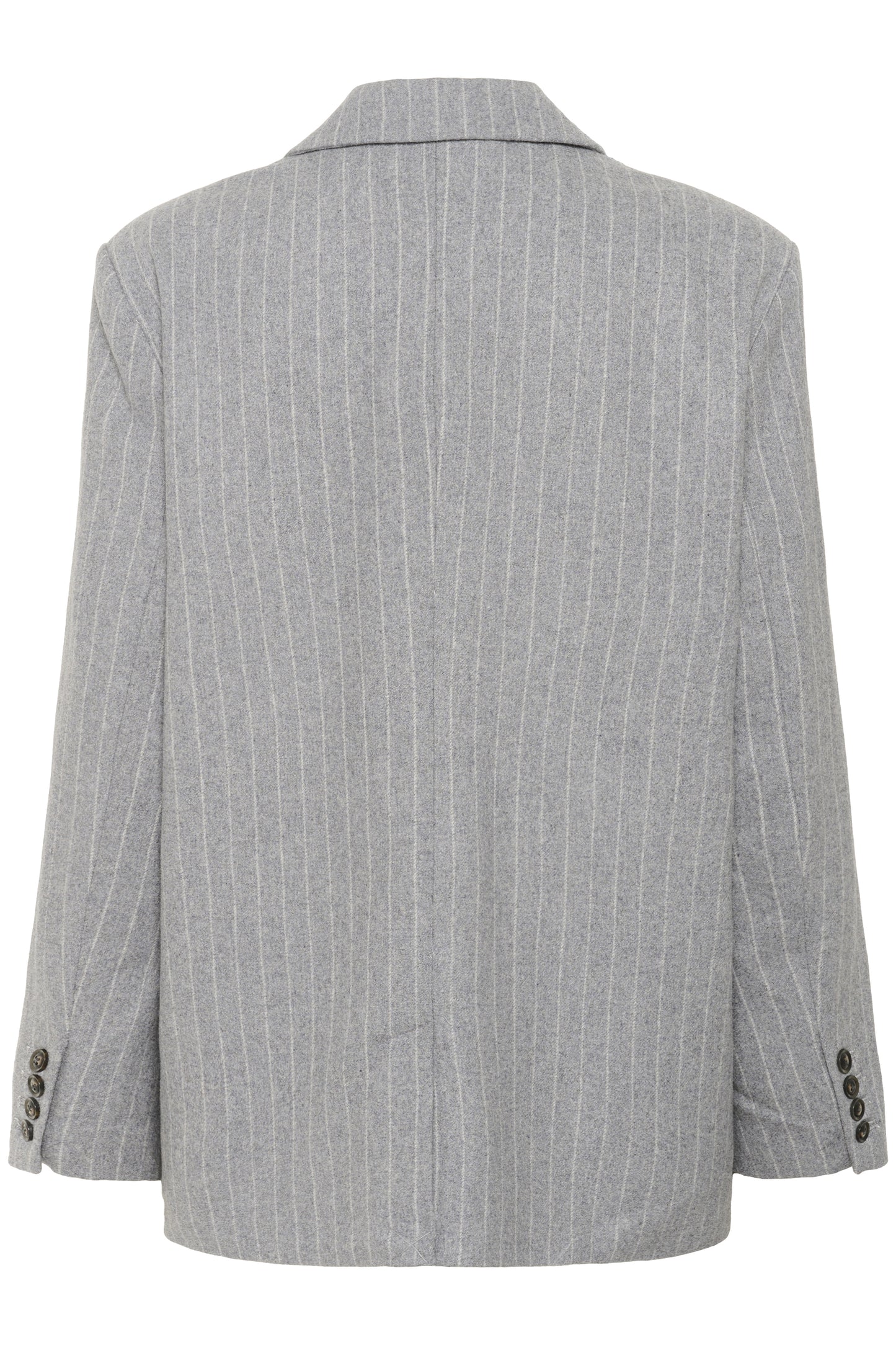 Part Two Somaya Medium Grey Pinstripe Blazer