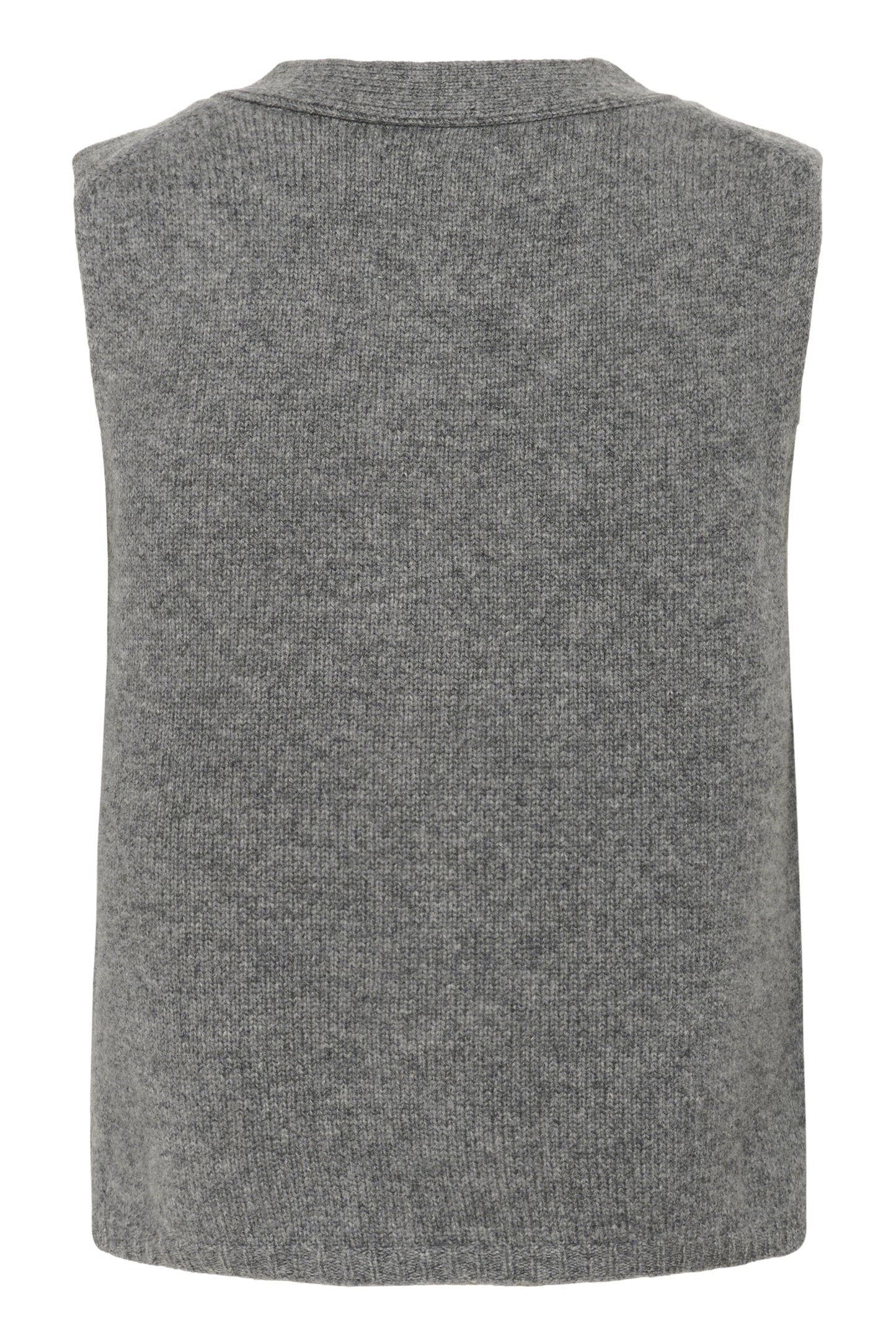 Part Two Sylva Medium Grey Melange Waistcoat