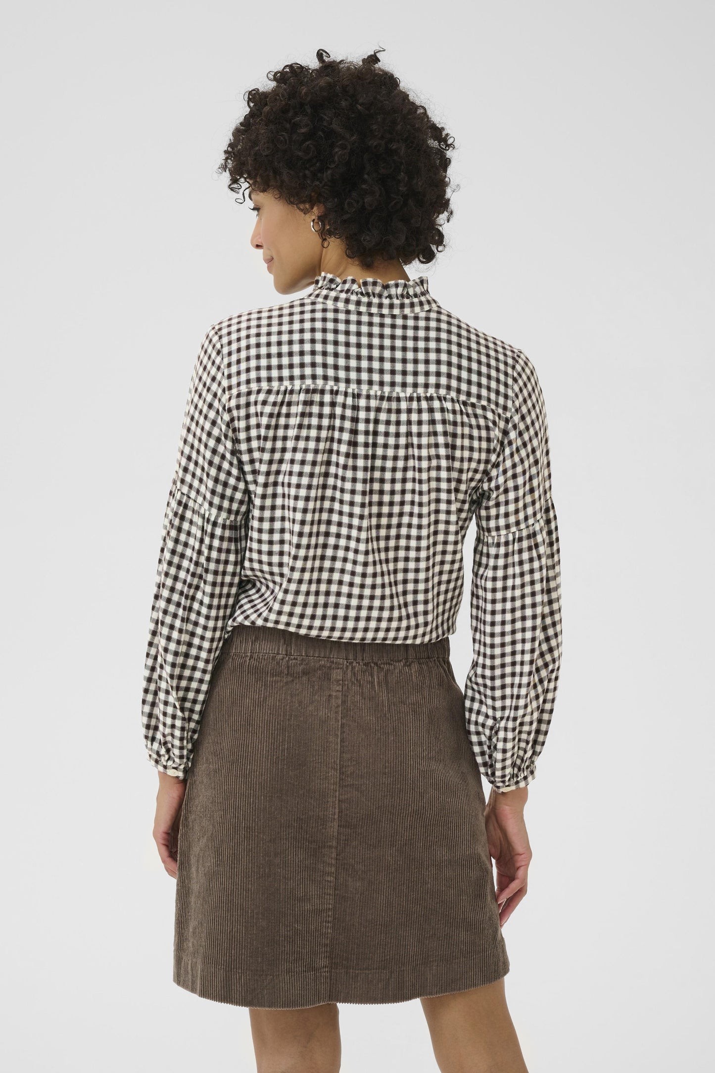 Part Two Samilla Ganache Check Shirt