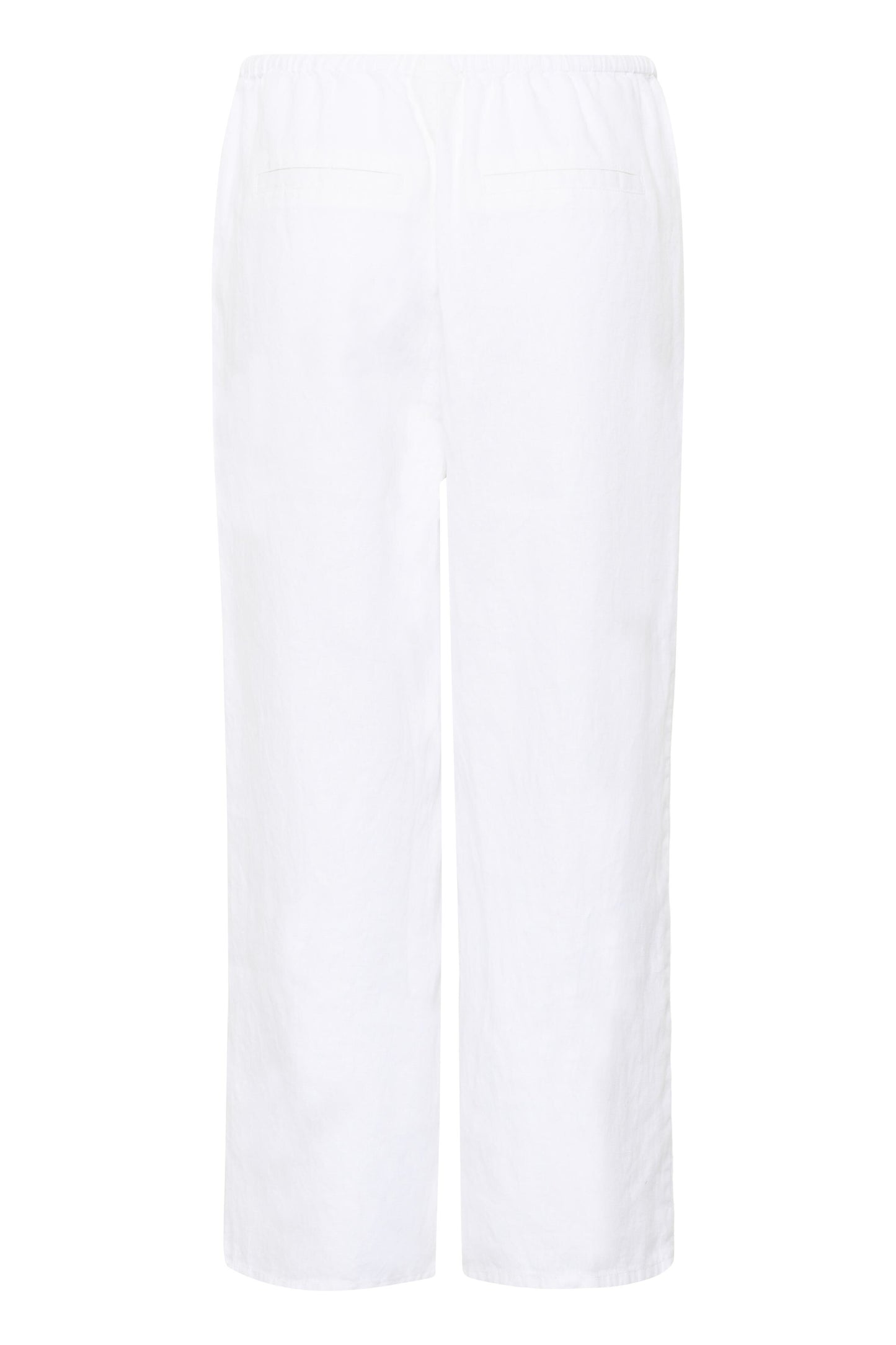 Part Two Berita Bright White Linen Trouser