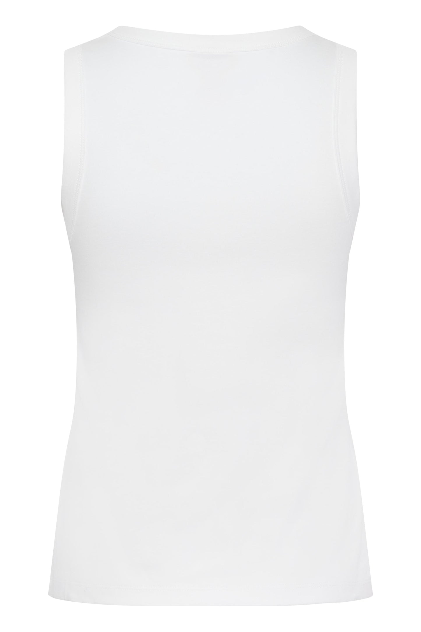 Part Two Bessy Bright White Vest Top