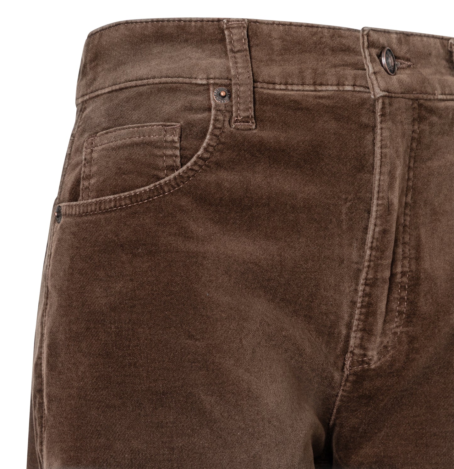 Mac Danni Fawn Brown Barrel Jeans