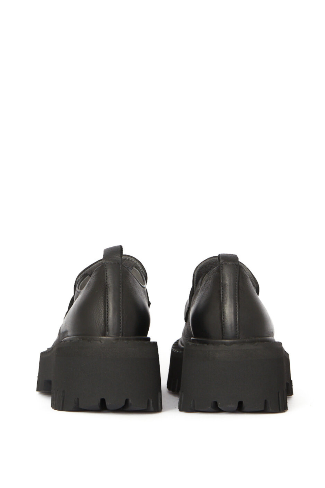 Lofina Black Loafer Shoe