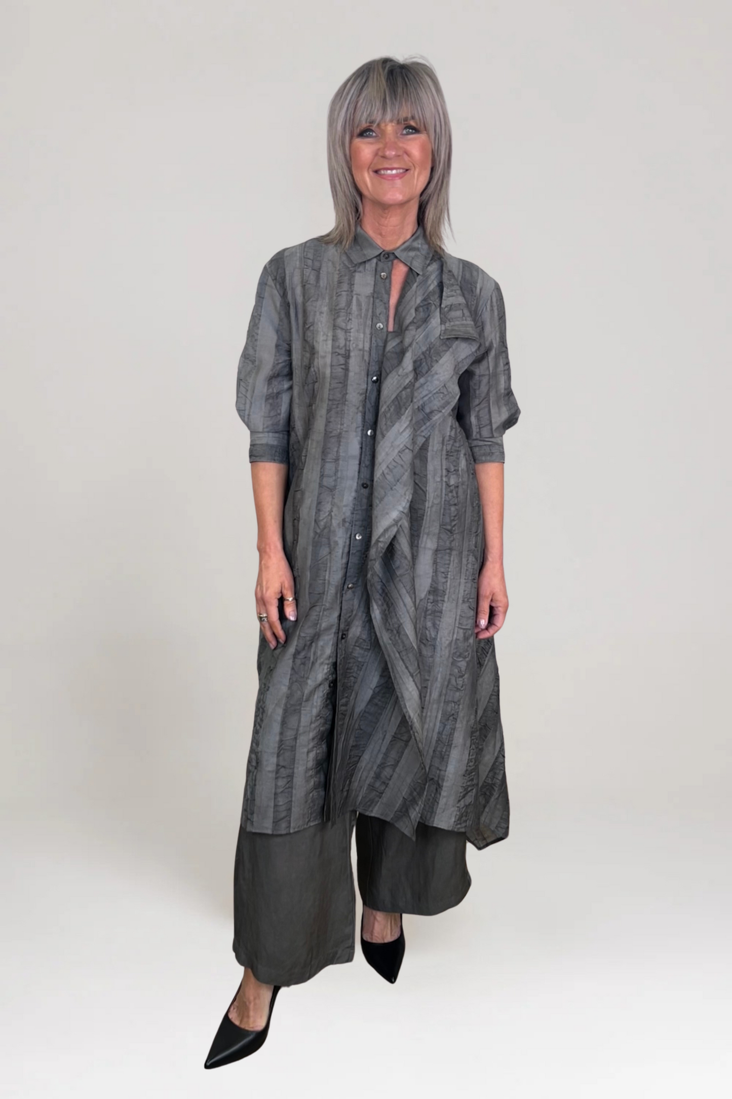 el2 Steel Grey Overshirt