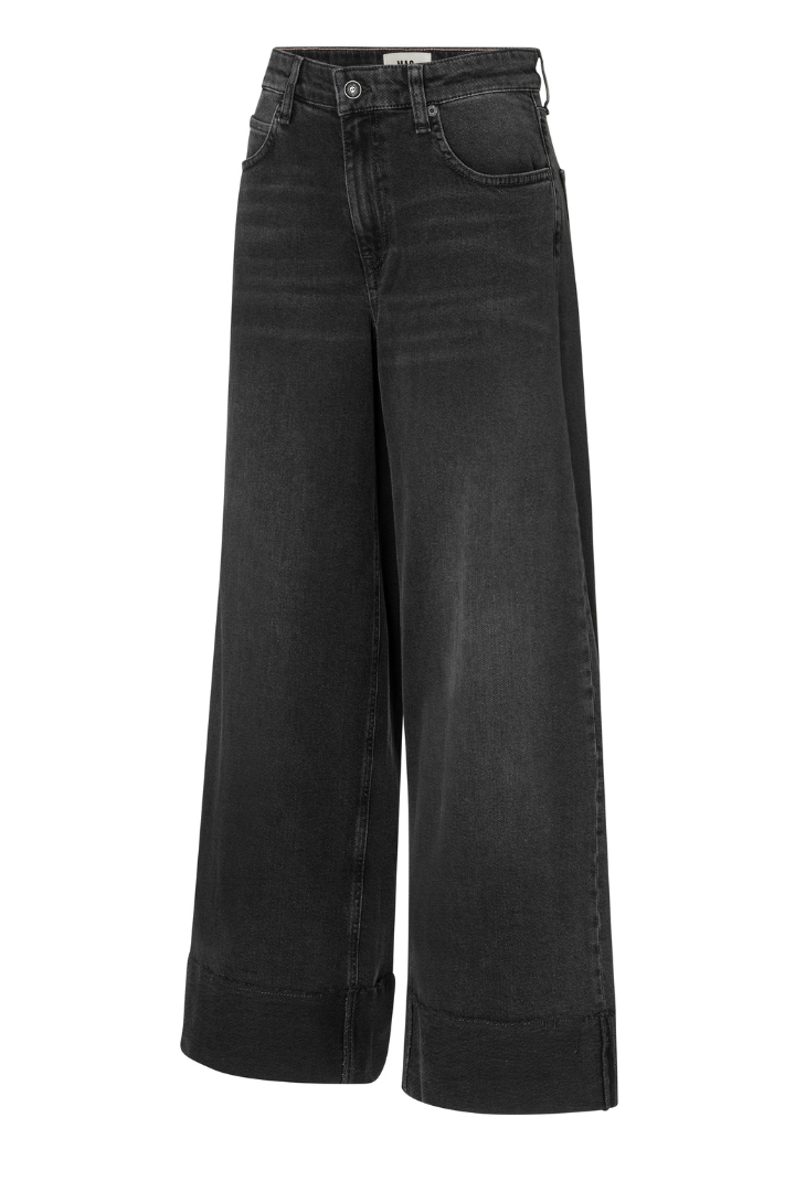 Mac Nevada Superwide Urban Black Jeans