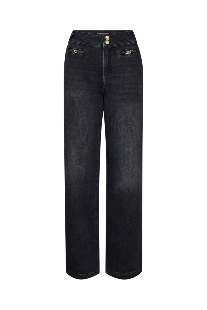 Mos Mosh Candia Peach Black Long Jeans