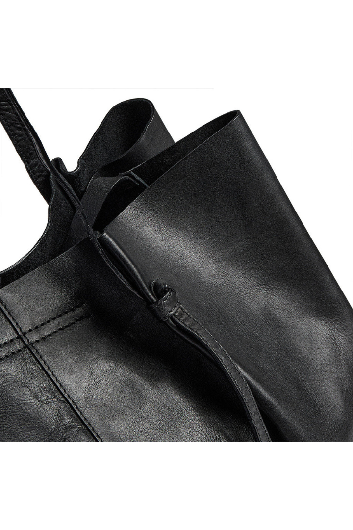 Depeche Black (Nero) Shopper Bag