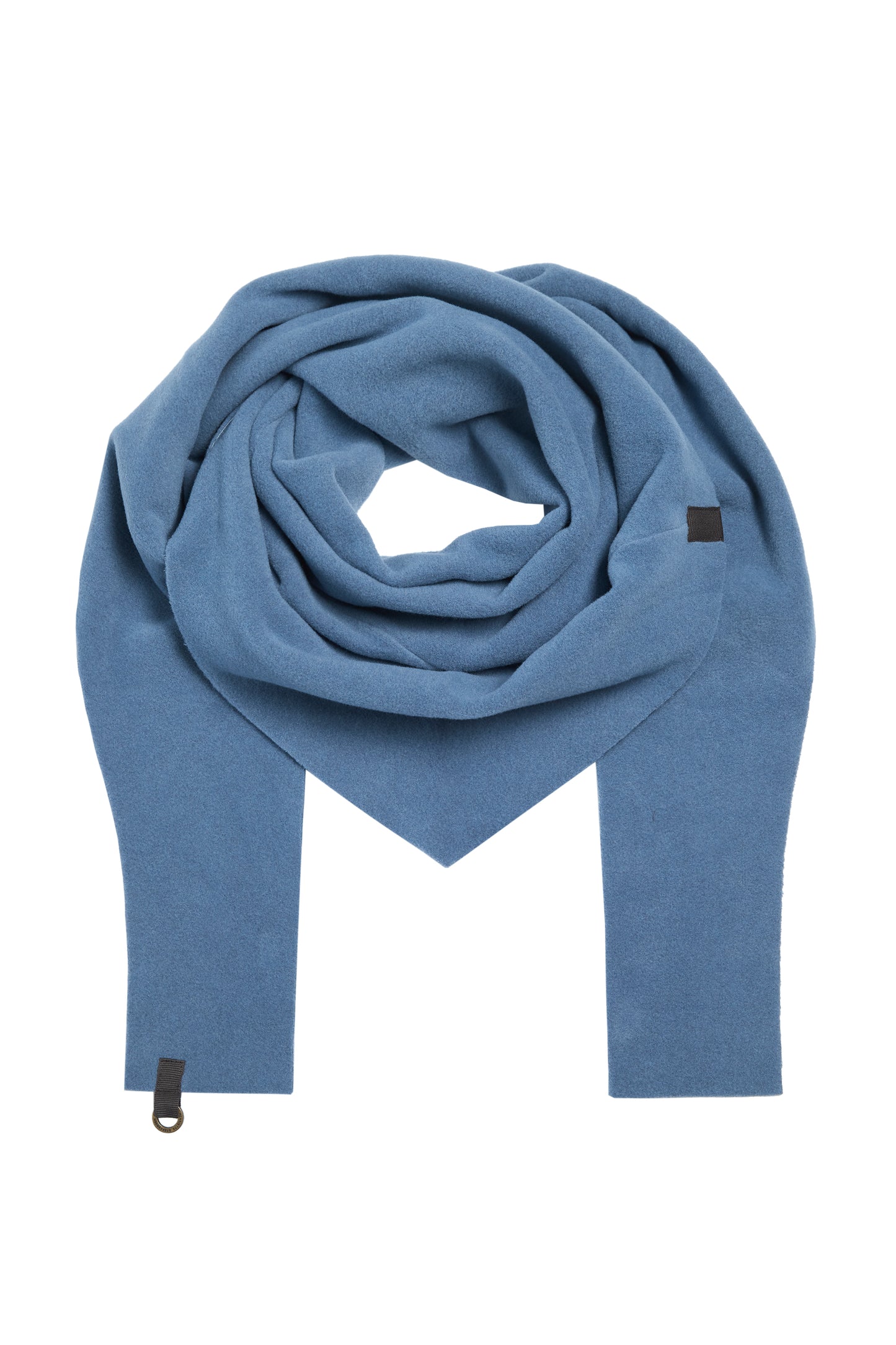 HS Dusty Blue Triangle Scarf 4015