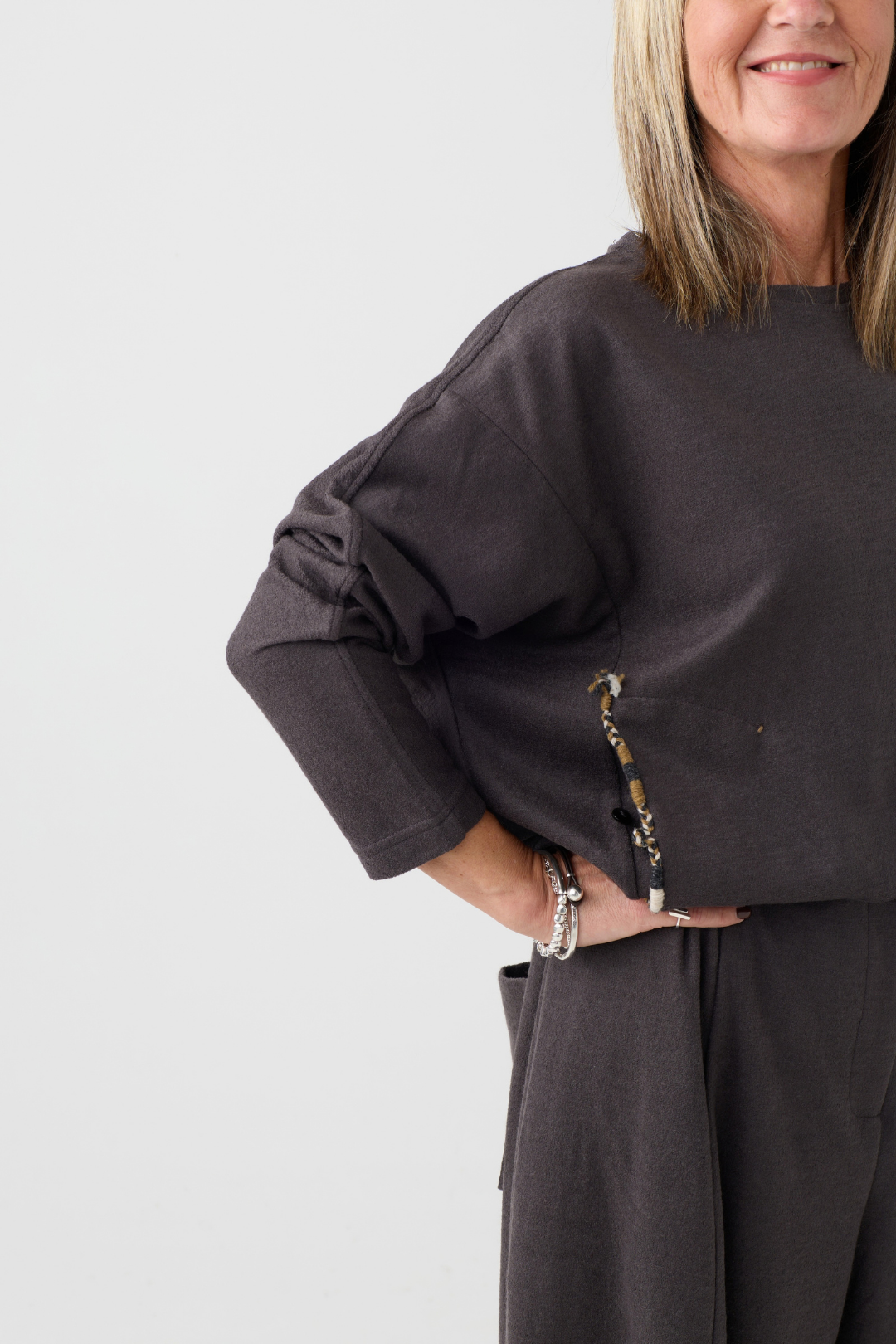 el2 DarK Grey Top 1031