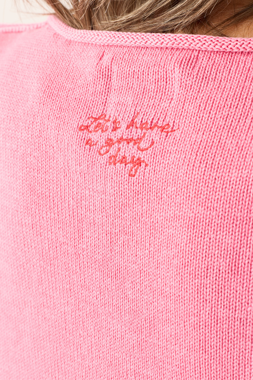 TSP Pink Oversized Jumper