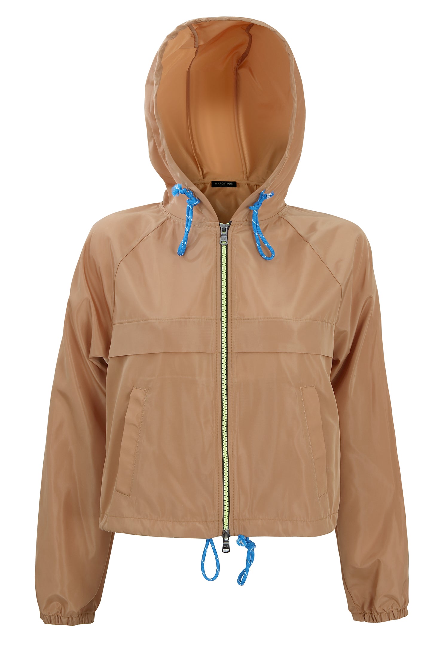 Margittes Caramel/Blue/Lime Jacket