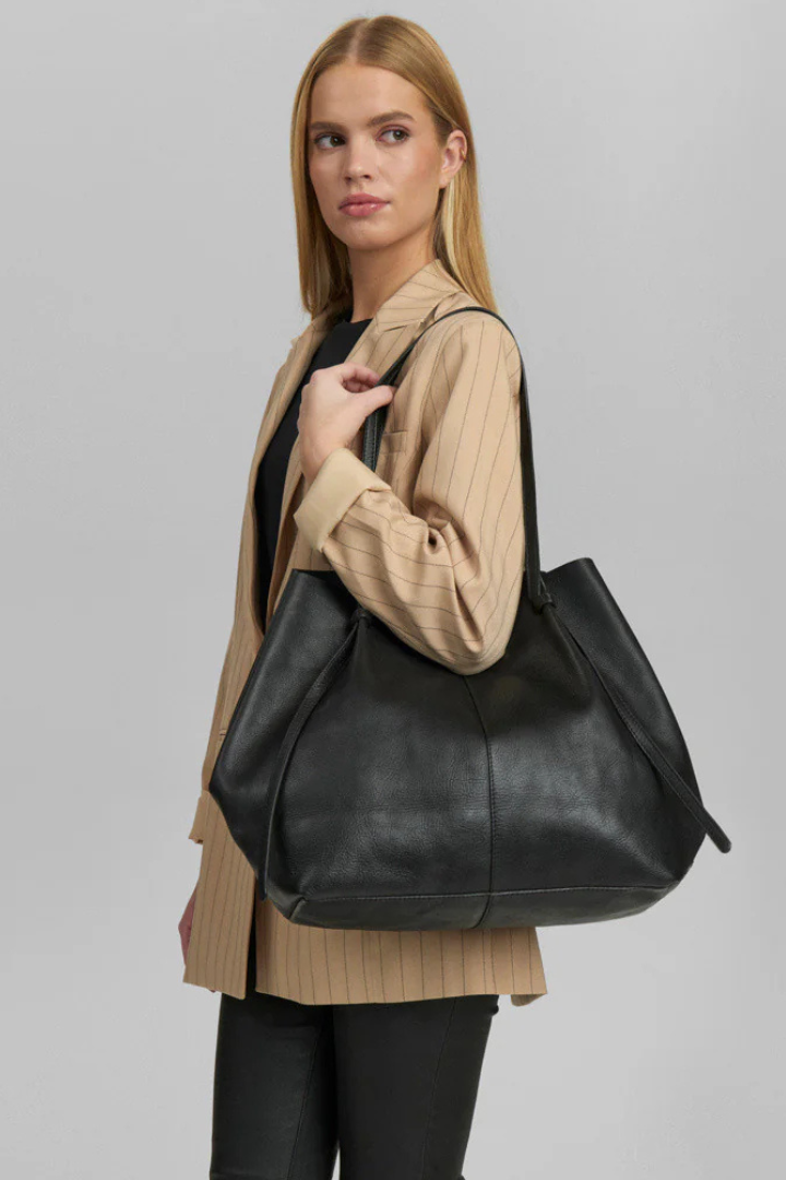 Depeche Black (Nero) Shopper Bag