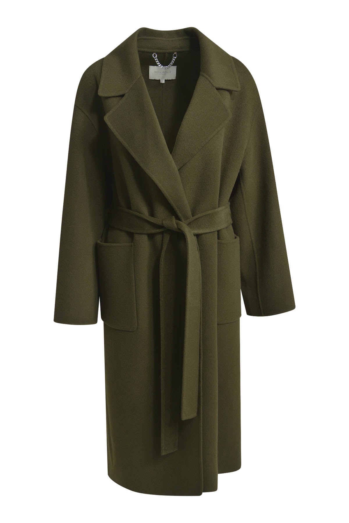 Milano Khaki Wool Coat