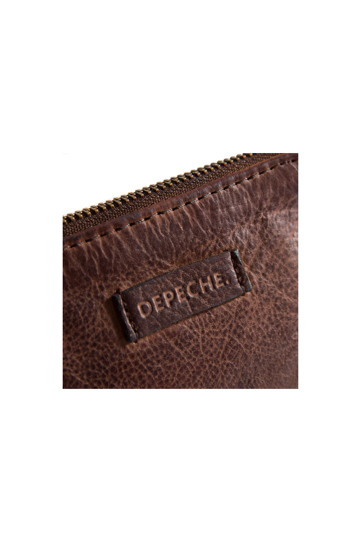 Depeche Brandy Soft Leather Purse