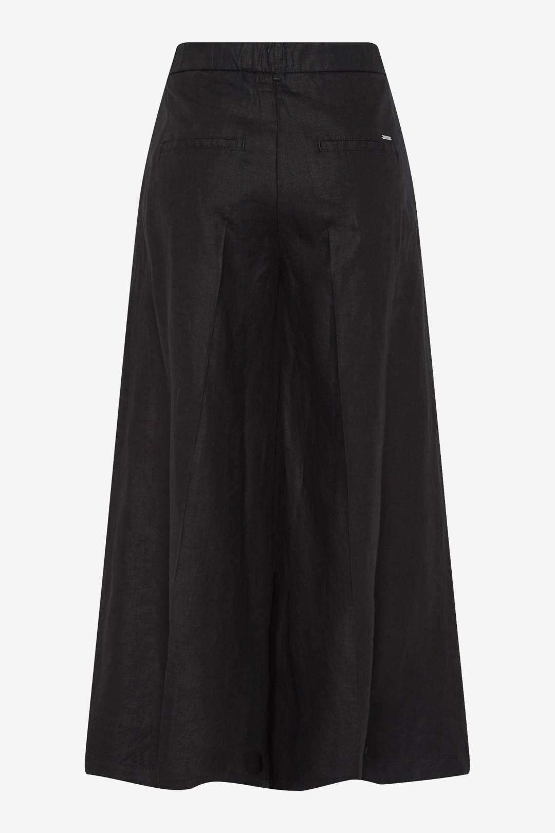 Brax Melli Black Linen Wide Culotte